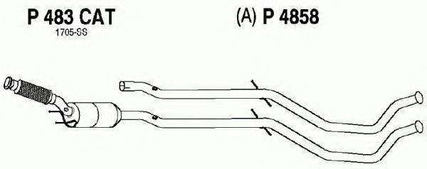 FENNO P483CAT Каталізатор