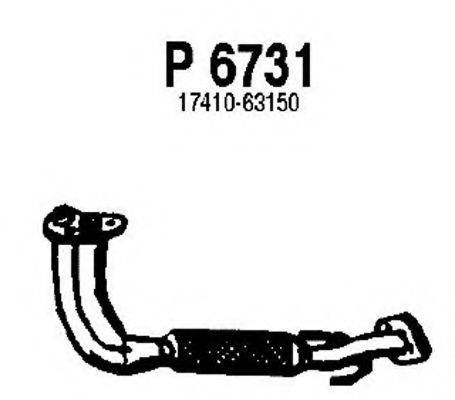 FENNO P6731 Труба вихлопного газу