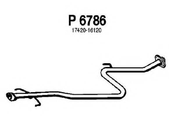 FENNO P6786 Труба вихлопного газу