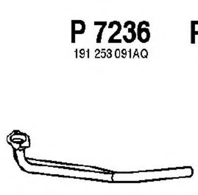 FENNO P7236 Труба вихлопного газу