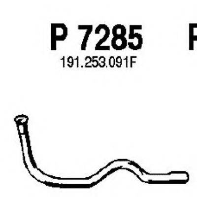FENNO P7285 Труба вихлопного газу