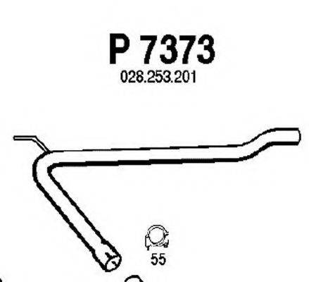 FENNO P7373 Труба вихлопного газу