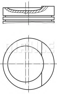 PERFECT CIRCLE 56015580 Поршень