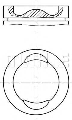 PERFECT CIRCLE 56018080 Поршень