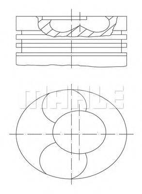 PERFECT CIRCLE 56144080 Поршень