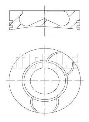 PERFECT CIRCLE 56155180 Поршень