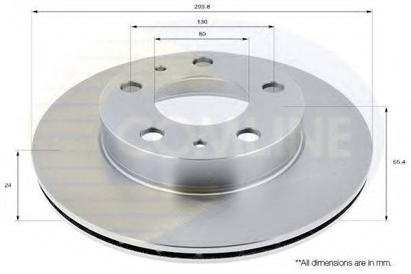 COMLINE ADC1536V гальмівний диск