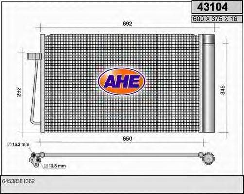 AHE 43104 Конденсатор, кондиціонер