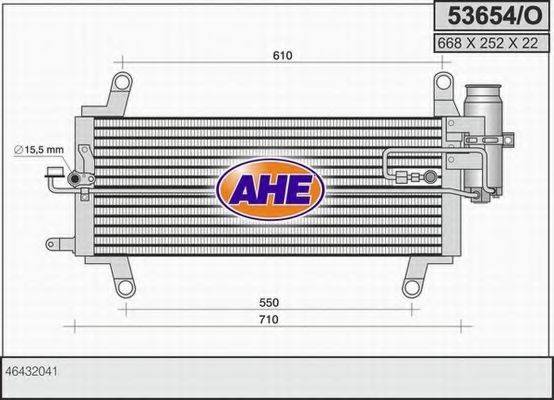 AHE 53654O Конденсатор, кондиціонер