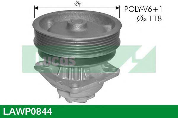 LUCAS ENGINE DRIVE LAWP0844 Водяний насос