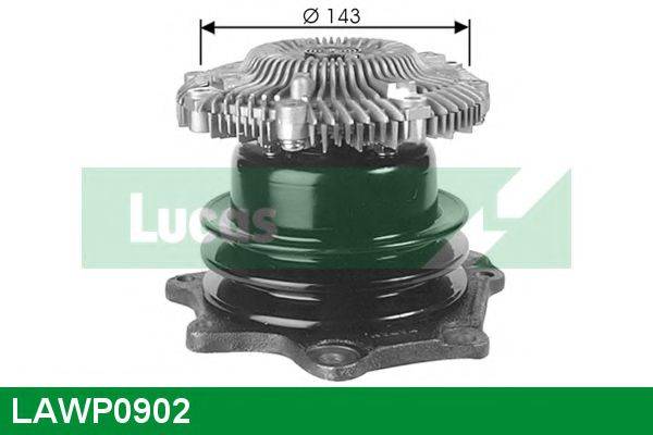 LUCAS ENGINE DRIVE LAWP0902 Водяний насос