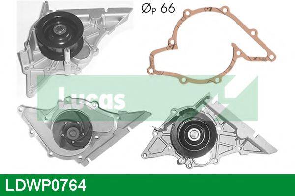 LUCAS ENGINE DRIVE LDWP0764 Водяний насос