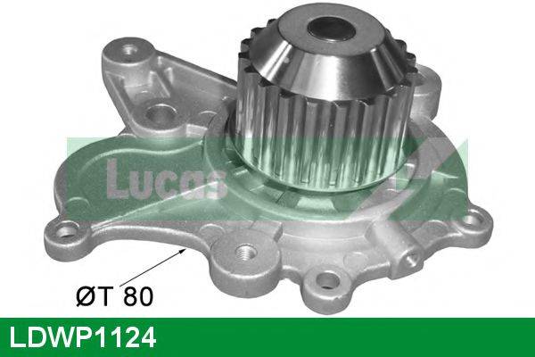 LUCAS ENGINE DRIVE LDWP1124 Водяний насос