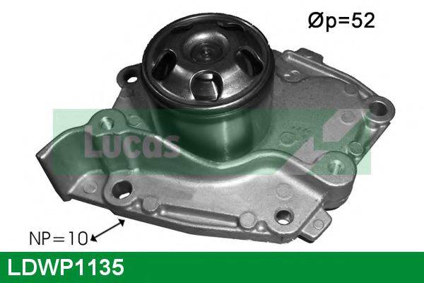 LUCAS ENGINE DRIVE LDWP1135 Водяний насос