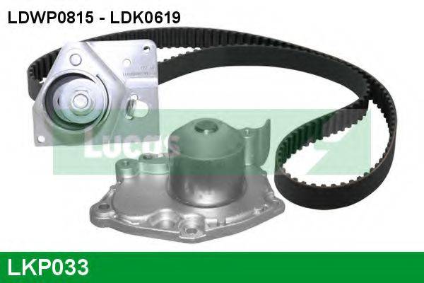 LUCAS ENGINE DRIVE LKP033 Водяний насос + комплект зубчастого ременя