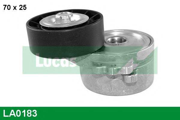 LUCAS ENGINE DRIVE LA0183 Натяжний ролик, полікліновий ремінь