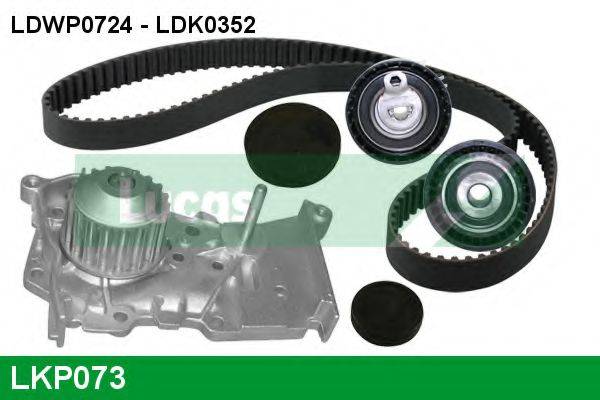 LUCAS ENGINE DRIVE LKP073 Водяний насос + комплект зубчастого ременя