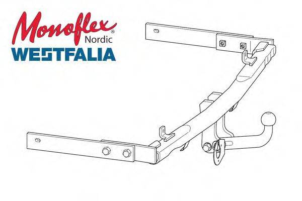 MONOFLEX 304058 Причіпне обладнання