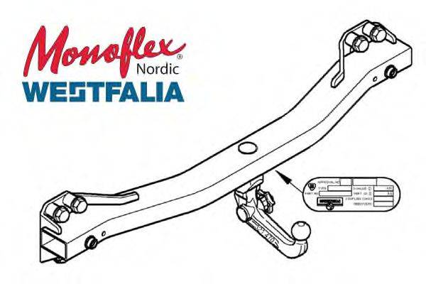 MONOFLEX 305415 Причіпне обладнання