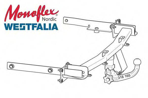 MONOFLEX 313189 Причіпне обладнання