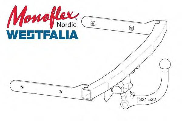 MONOFLEX 321523 Причіпне обладнання