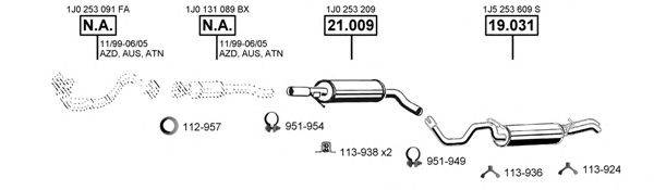 ASMET VA032625 Система випуску ОГ