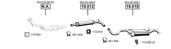 ASMET VA035400 Система випуску ОГ