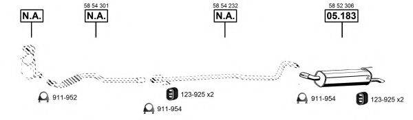 ASMET OP051570 Система випуску ОГ