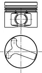KOLBENSCHMIDT 40060600 Поршень