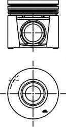 KOLBENSCHMIDT 40285600 Поршень