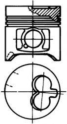 KOLBENSCHMIDT 93378700 Поршень