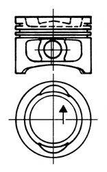 KOLBENSCHMIDT 93457600 Поршень