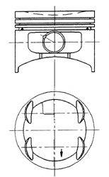 KOLBENSCHMIDT 94324600 Поршень