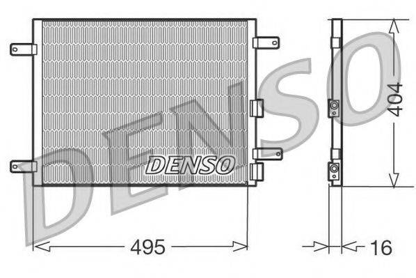 NPS DCN01023 Конденсатор, кондиціонер