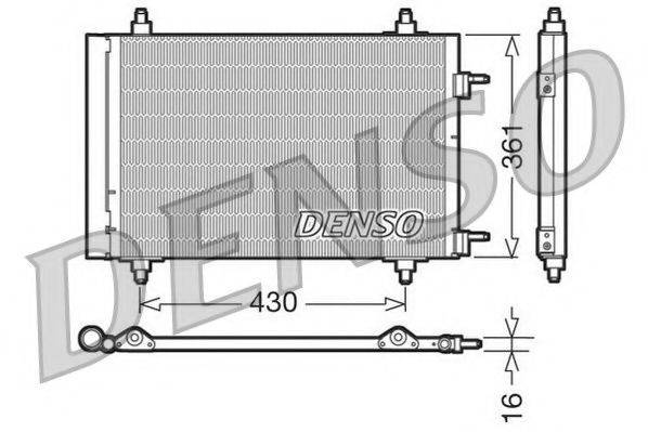 NPS DCN07019 Конденсатор, кондиціонер