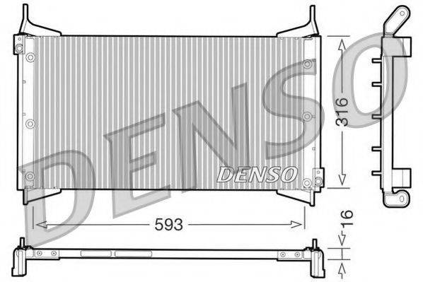 NPS DCN09012 Конденсатор, кондиціонер