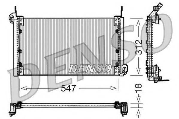 NPS DCN09080 Конденсатор, кондиціонер