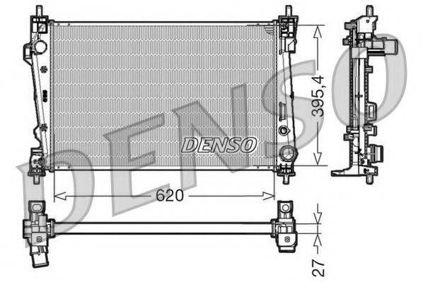 NPS DRM01006 Радіатор, охолодження двигуна