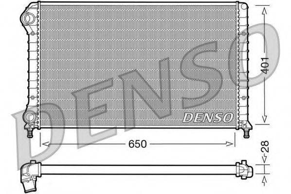 NPS DRM09061 Радіатор, охолодження двигуна