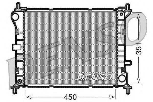 NPS DRM10050 Радіатор, охолодження двигуна