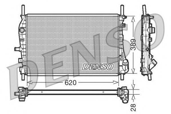 NPS DRM10073 Радіатор, охолодження двигуна