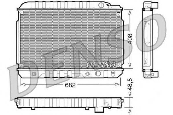 NPS DRM17003 Радіатор, охолодження двигуна