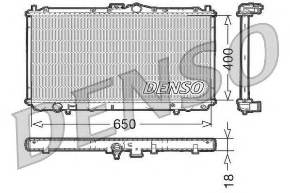 NPS DRM45010 Радіатор, охолодження двигуна