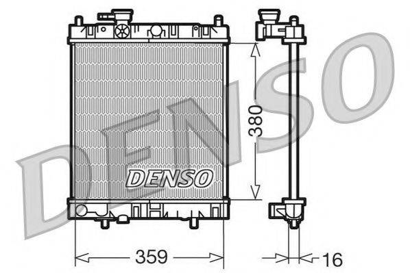 NPS DRM46001 Радіатор, охолодження двигуна