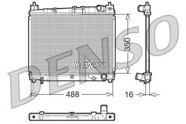 NPS DRM50006 Радіатор, охолодження двигуна