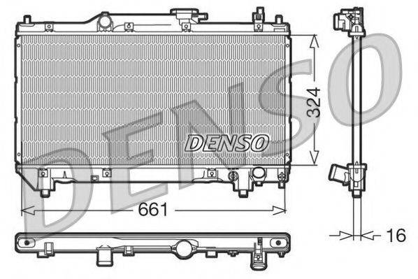 NPS DRM50015 Радіатор, охолодження двигуна