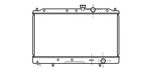 ASHUKI C55716 Радіатор, охолодження двигуна