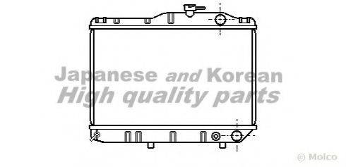 ASHUKI T55018 Радіатор, охолодження двигуна