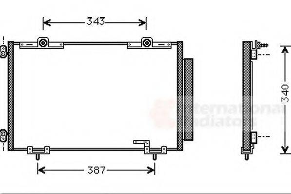 ASHUKI T55620 Конденсатор, кондиціонер