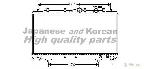 ASHUKI Y55006 Радіатор, охолодження двигуна